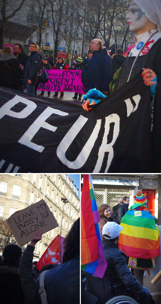 Manifestation pour l'égalité pour tous, 27 janvier 2013, Paris