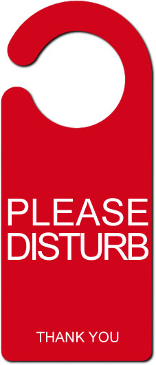 please disturb