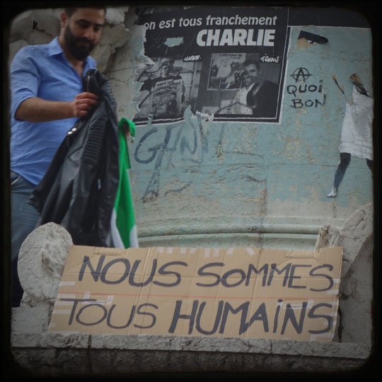 Mais l'important est : Nous sommes humains.