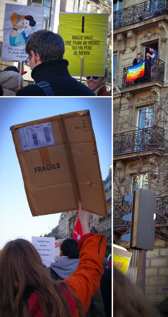 Manifestation pour l'égalité pour tous, 27 janvier 2013, Paris