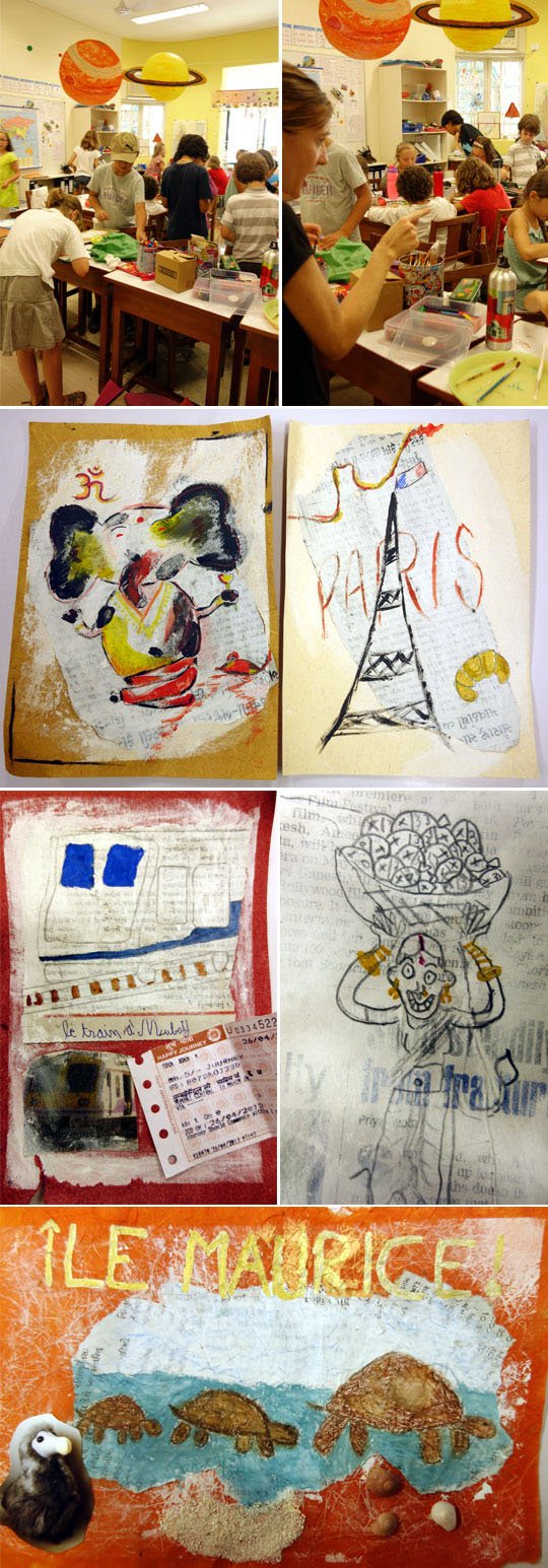 Ecole française de Mumbai, Inde - avril 2013 - cali rezo intervention