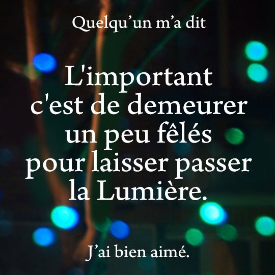 Un peu fêlé - cali rezo, dec 2013 Un peu fêlé - cali rezo