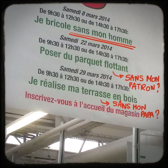 chez Leroy Merlin en 2014