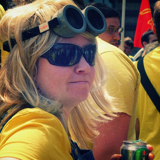 Manifestation des intermittents à Paris - 16 juin 2014