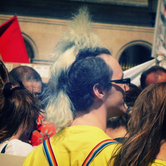 Manifestation des intermittents à Paris - 16 juin 2014