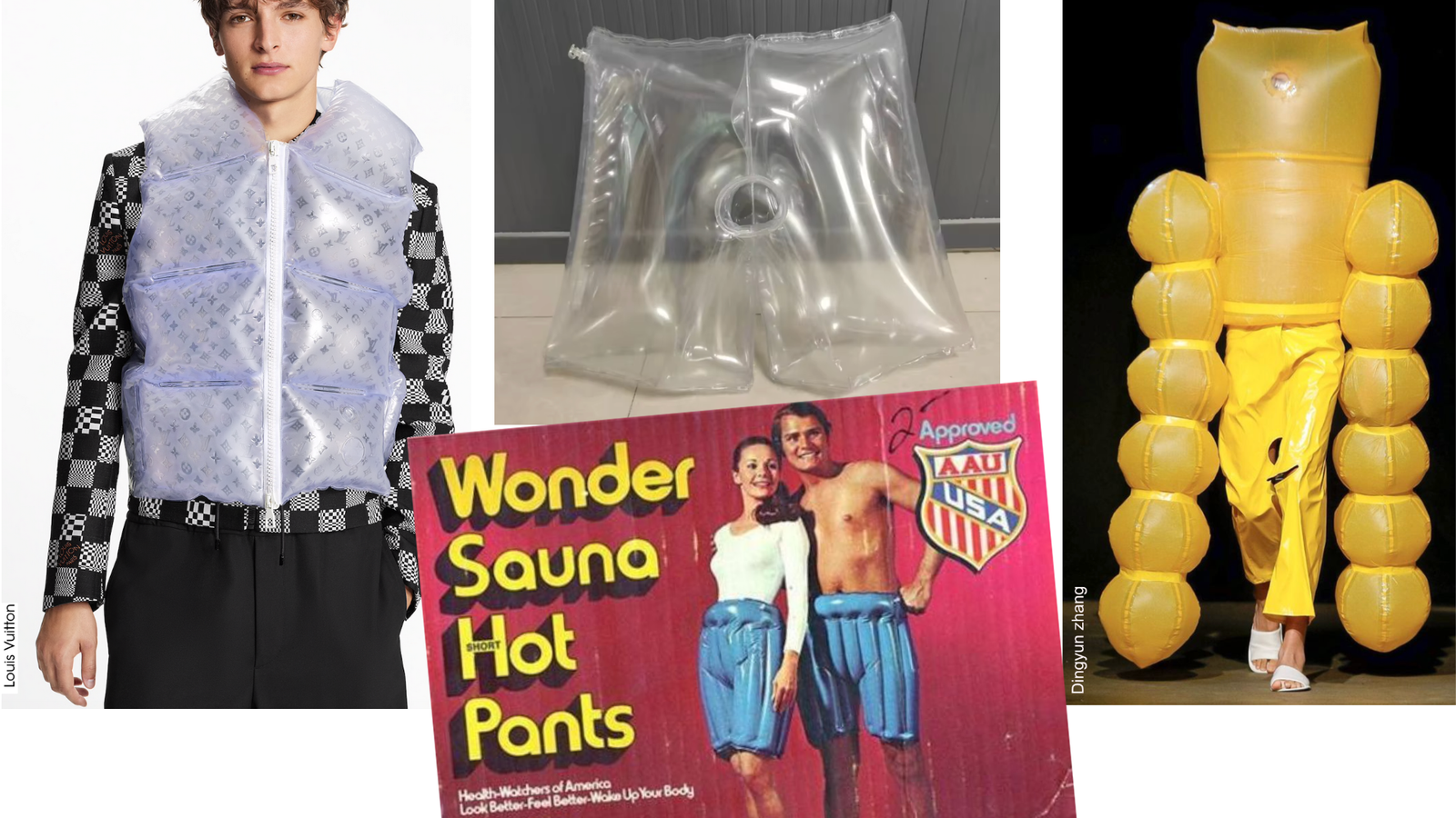 mode, vêtements gonflés