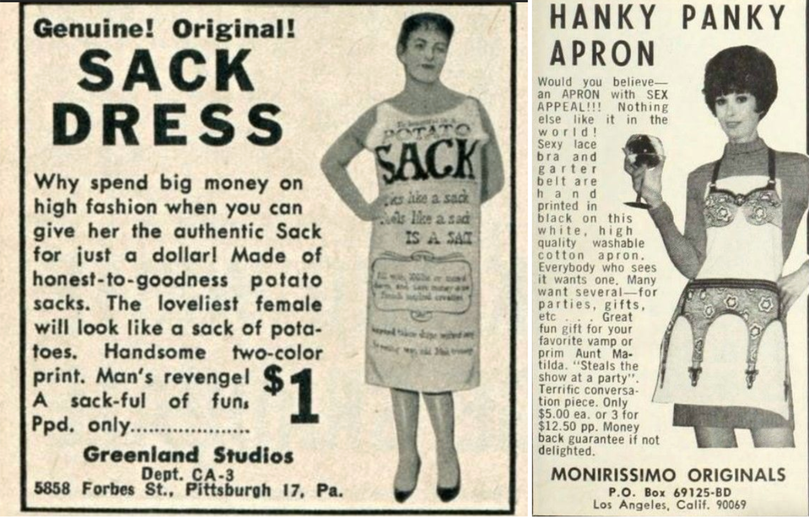 publicités rétro sexistes