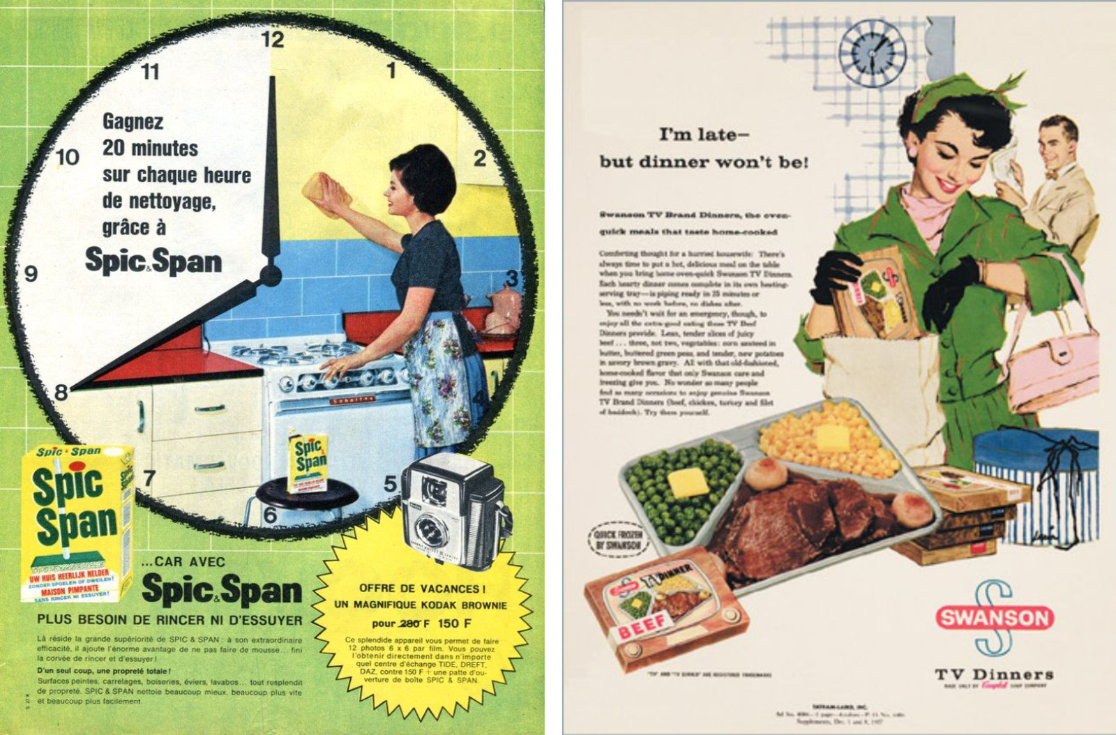 publicités rétro sexistes