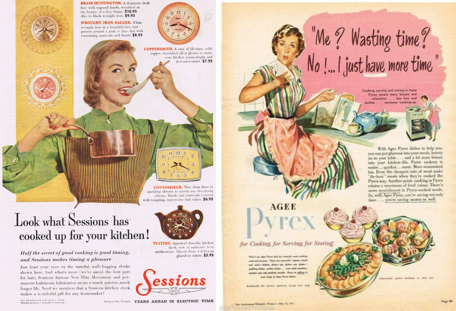 publicités rétro sexistes