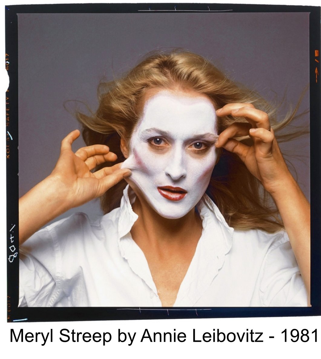 Meryl Streep by Annie Lebovitz, 1981