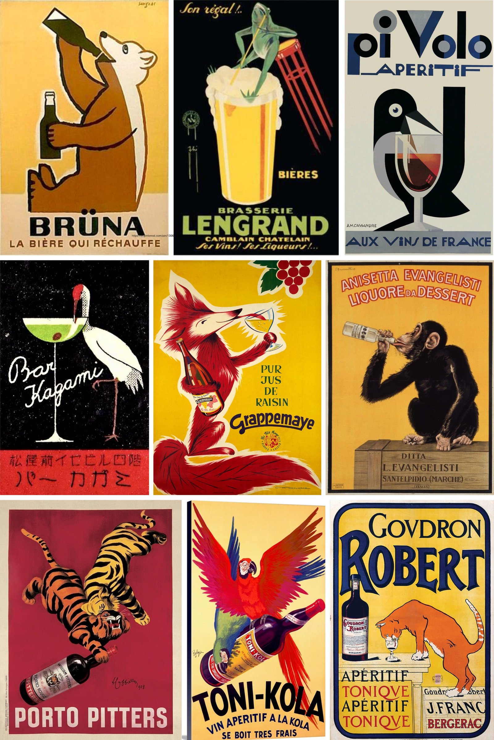 alcool,publicite-advertising,animal