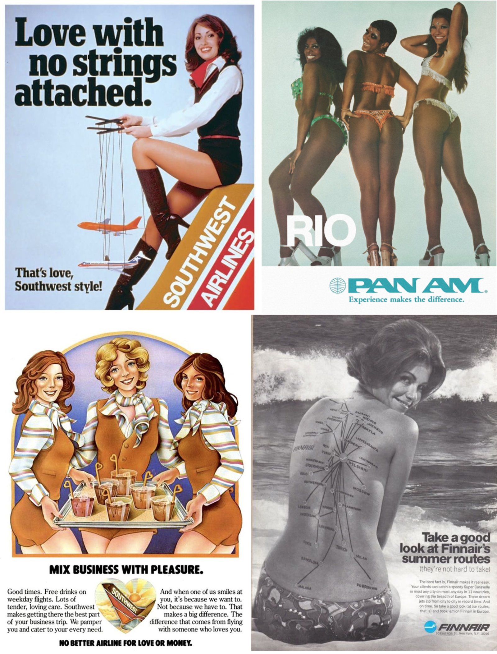 publicite-advertising,femme-woman,avion