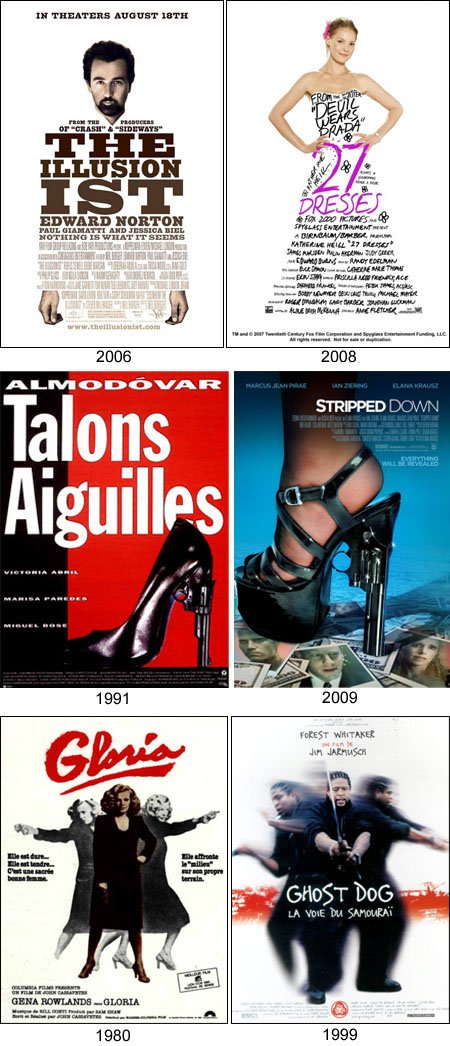 cinema posters ressemblances