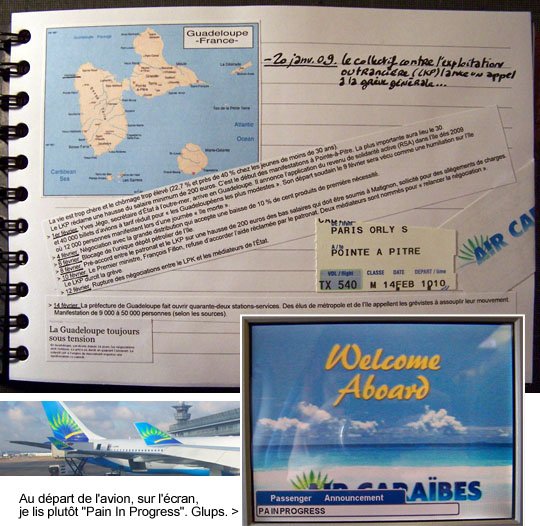 carnet de Guadeloupe - 1 - Voyage 2009, fév 2009