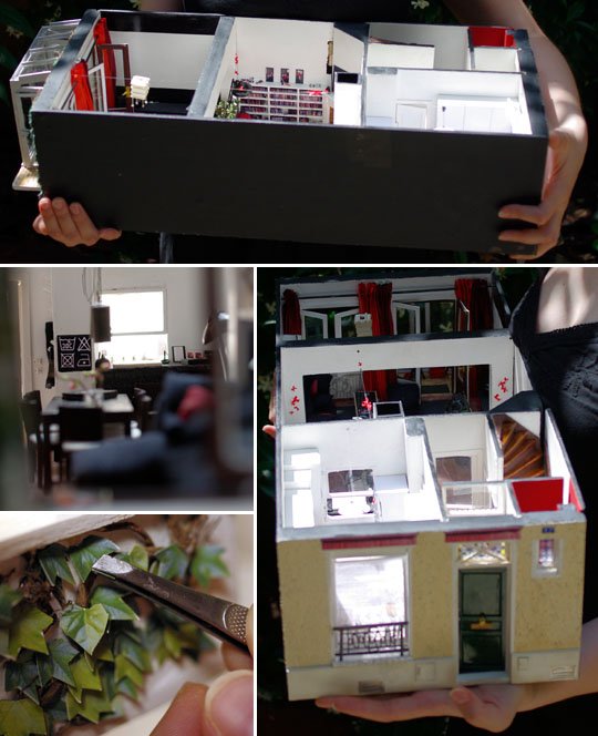 maquette maison, juil 2010