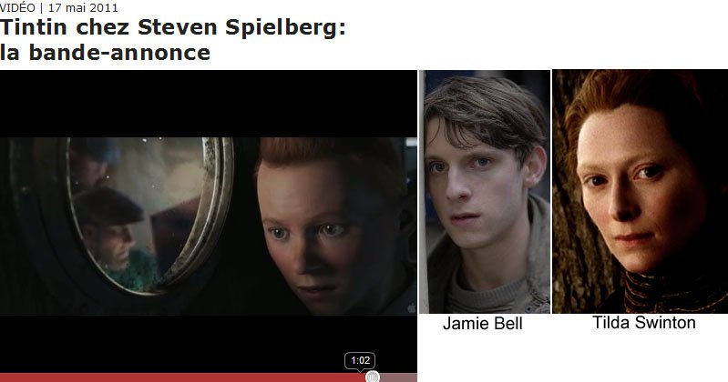 Tintin, le film