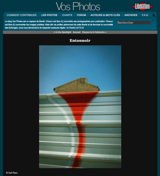 entonnoir - journal Libération - rubrique entonnoir - journal Libération - rubrique